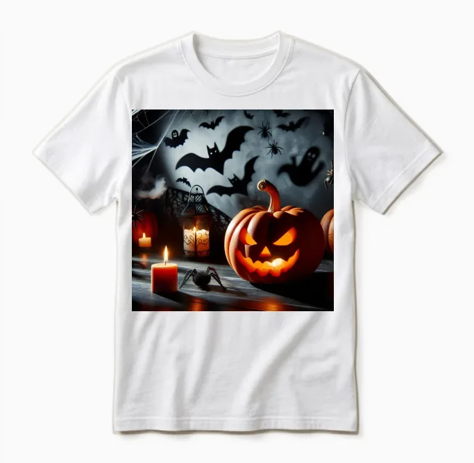 Enchanting Hallow Design: Perfect for Unique and S Unisex T-Shirt in White