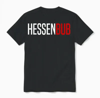 Hessen Bub Hessischer Dialekt Hessisch Hessen Unisex T-Shirt - Black