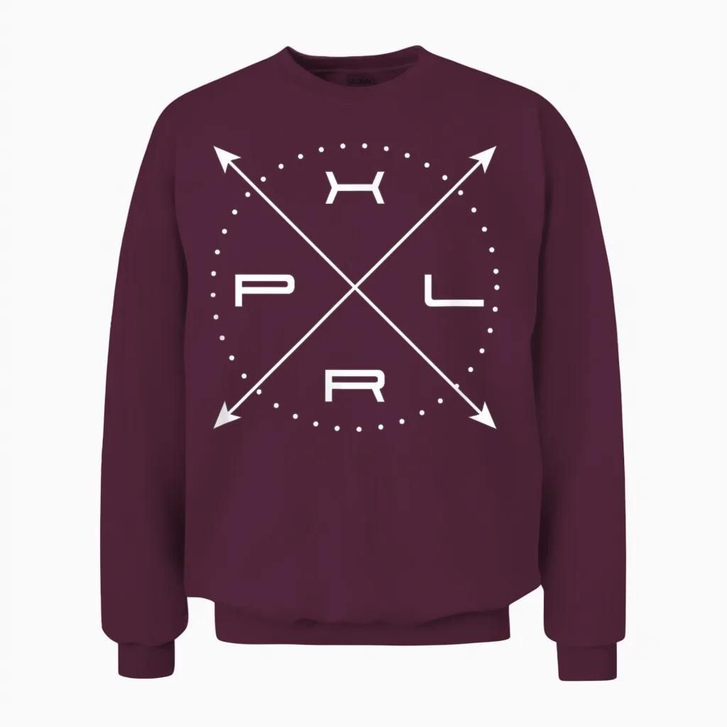 Explore More Great Outdoors Adventure Unisex Sweatshirt in Maroon