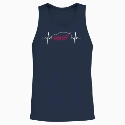 Subaru Impreza Wrx Sti 9 Unisex Tank Top - Navy