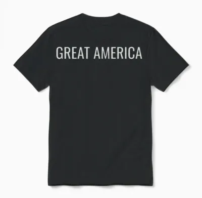 Great America Unisex T-Shirt - Black