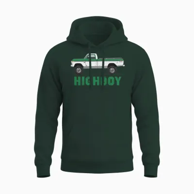 Higboy Seapine Green Unisex Hoodie - Forest