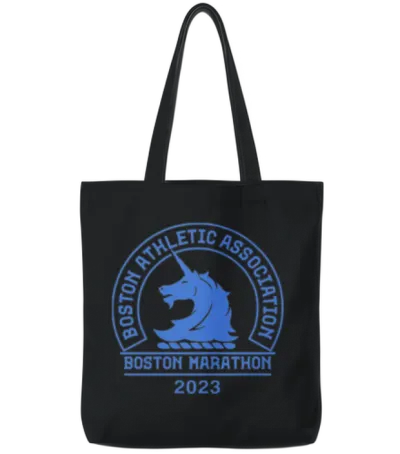 Boston Marathon 2023 Tote Bags - Black