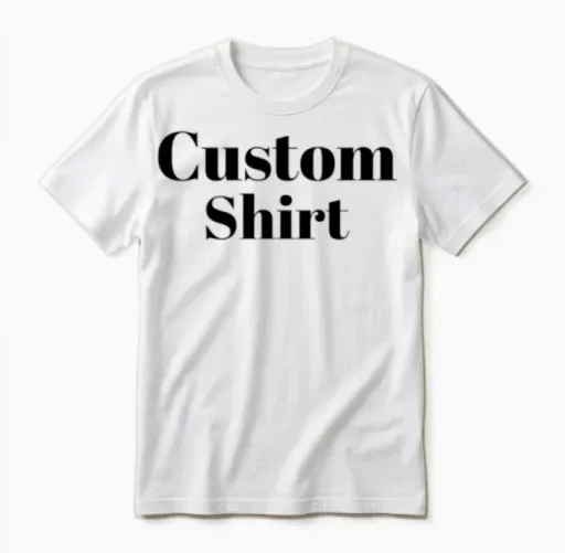 Custom Unisex T-Shirt in White