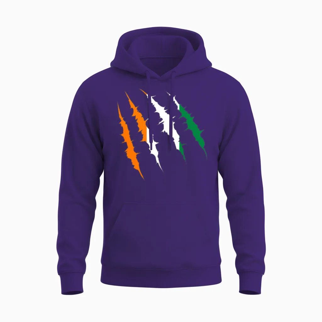 Ivory Coast Unisex Hoodie in Purple