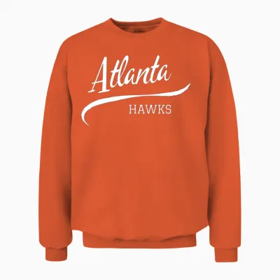 Hawks Retro Unisex Sweatshirt - Orange