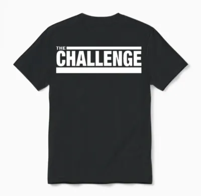 Mtv the Challenge Logo Unisex T-Shirt - Black