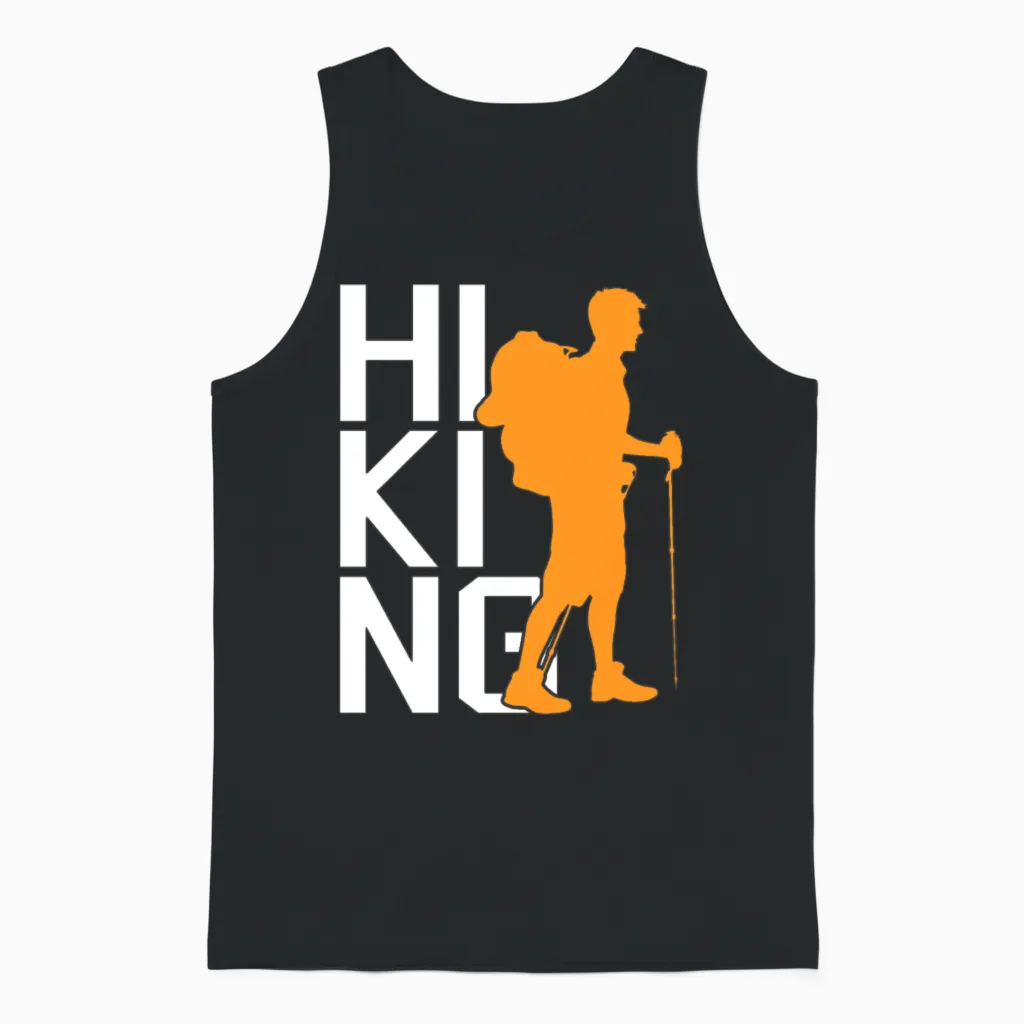 Hiking - & Outdoors Unisex Tank Top in Black