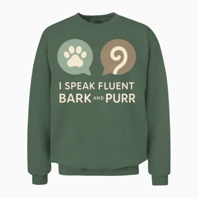 Animal Shelter Worker Animal Rescue Volunteer Unisex Sweatshirt - Military Green