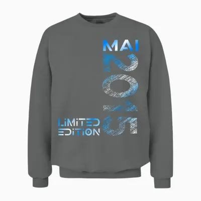 Limited Edition Mai 2015 Junge Mädchen 11. Geburtstag Unisex Sweatshirt - Graphite Heather
