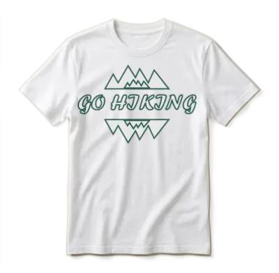 Take a Hike, Hiking Lover, Adventure, Nature. Unisex T-Shirt - White