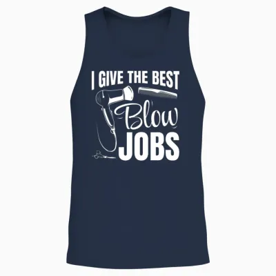 Sarcastic Hair Artist Women Hairdresser Unisex Tank Top - Navy