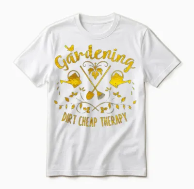 Funny Gardening Unisex T-Shirt - White