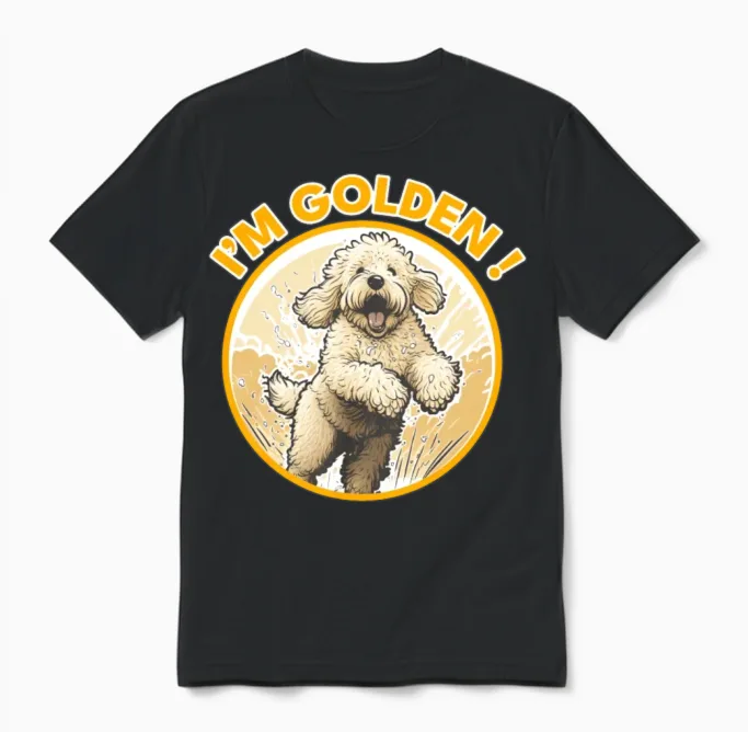 Cool Dog Lovers Unisex T-Shirt in Black