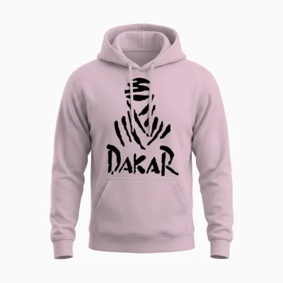 Dakar Rally Unisex Hoodie - Light Pink
