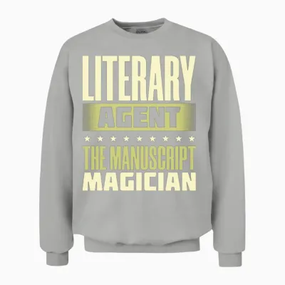 Literary Agent the Manuscript Magician Unisex Sweatshirt - Ash