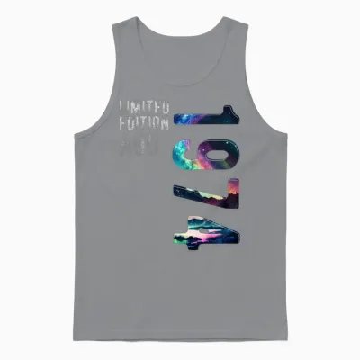 Limited Edition 1974 August Birthday Polar Lights Unisex Tank Top - Sport Grey