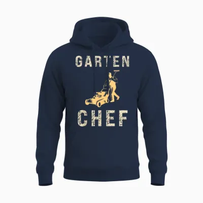 Gärtner Garten Chef Papa Opa Vatertag Unisex Hoodie - Navy