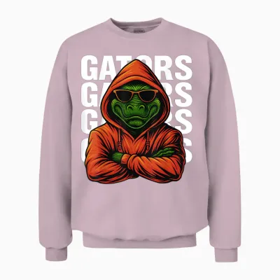 Vintage Gators Name Classic Gift for Men Women Kid Boy Girl Unisex Sweatshirt - Light Pink