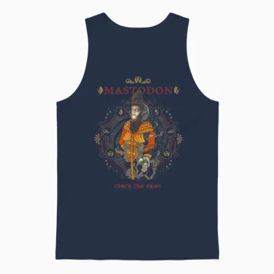 Mastodon – Cosmic Symbols Unisex Tank Top - Navy