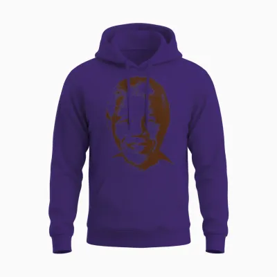 Nelson Mandela Unisex Hoodie - Purple