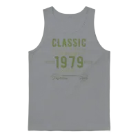Classic 1979 – Timeless Vintage Edition Unisex Tank Top - Sport Grey – 1
