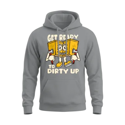 Dirty Outdoor Camping Funny Unisex Hoodie - Sport Grey