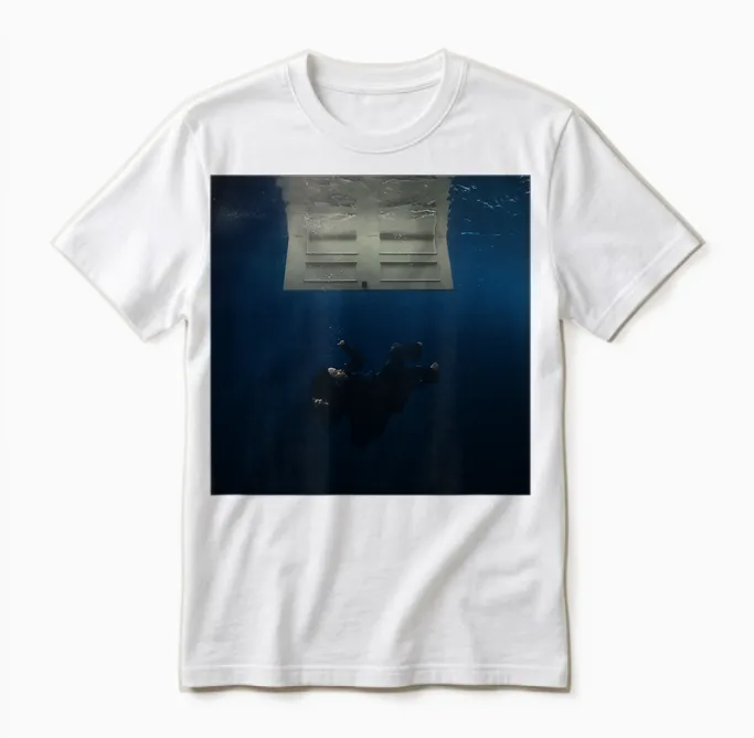 Official Billie Eilish Hit Me Hard and Soft Cover Unisex T-Shirt in White