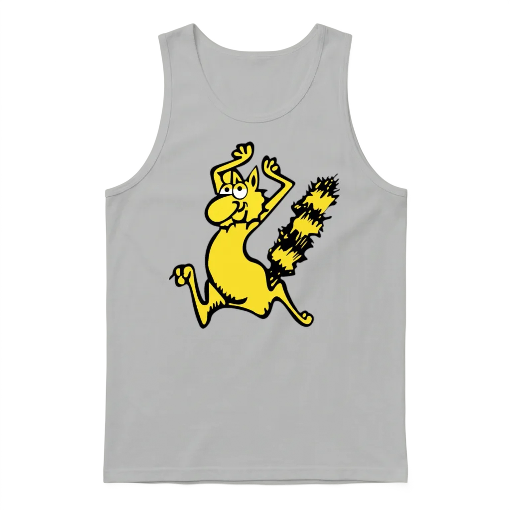 Fat Freddy's Cat โ Lovers Unisex Tank Top - Ash