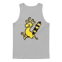 Fat Freddy's Cat — Lovers Unisex Tank Top - Ash – 1