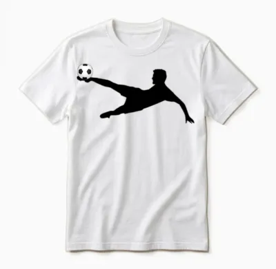 Soccer Player Unisex T-Shirt - White