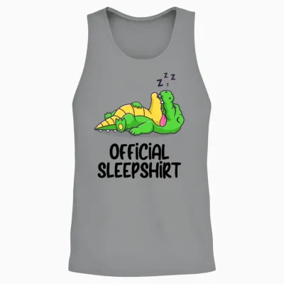 Funny Animal Shirt Funny Picture Unisex Tank Top - Sport Grey