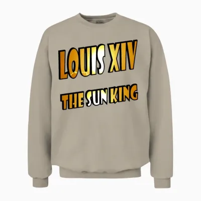 Sun King Louis Xvi Unisex Sweatshirt - Sand