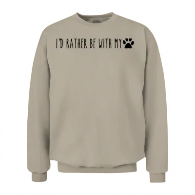 Dog Lover Unisex Sweatshirt - Sand