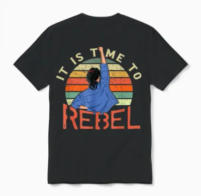 Es Ist Zeit Zu Rebellieren | Women's Rights | Gender Equality Feminism T-Shirt, Black Unisex T-Shirt - Black