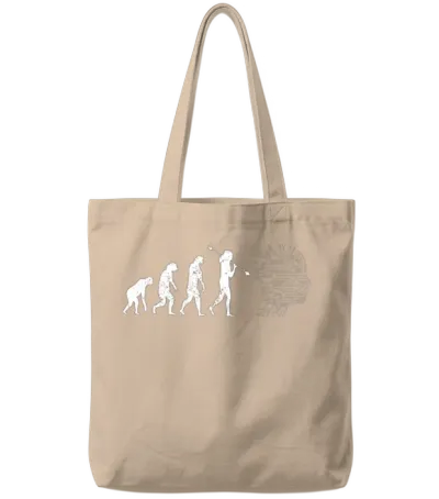 Ai Evolution - Funny Artificial Intelligence Tote Bags - Natural