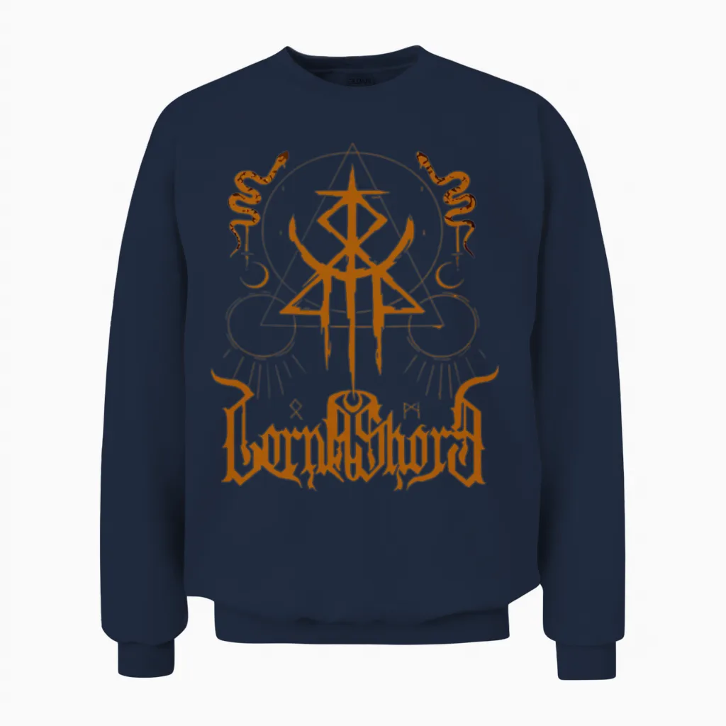 Lorna Shore Shirt Unisex Deathcore Band Unisex Sweatshirt in Navy