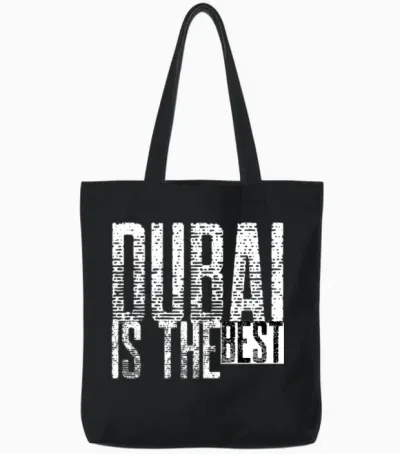 I Love Dubai Tote Bags - Black