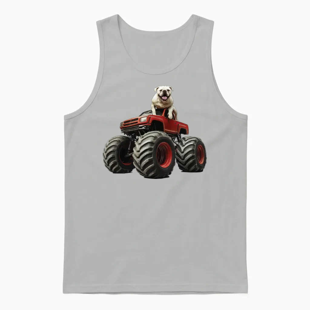 Dog - Lovers Unisex Tank Top in Ash