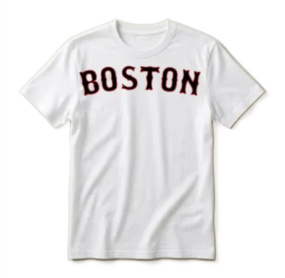 Boston Unisex T-Shirt - White