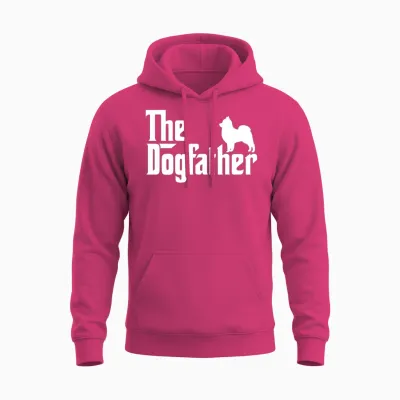 The Pomeranian Dog Father Unisex Hoodie - Heliconia