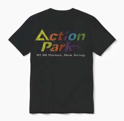 Action Park 80s Cool Unisex T-Shirt - Black
