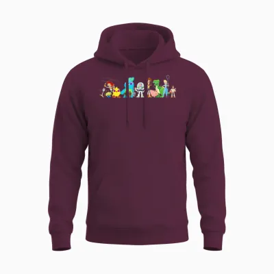 T-Shirt Du Groupe D'amis Disney Pixar Toy Story 4 Unisex Hoodie - Maroon