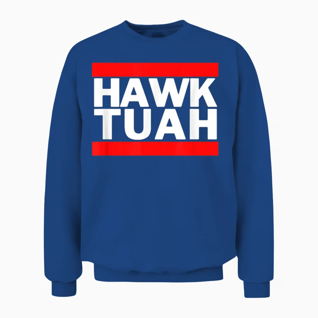 Hawk-Tuah | Sound Spit on That Thing Lustiges Viral Video Unisex Sweatshirt in Royal