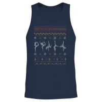 Pole Dance Ugly Unisex Tank Top - Navy – 2