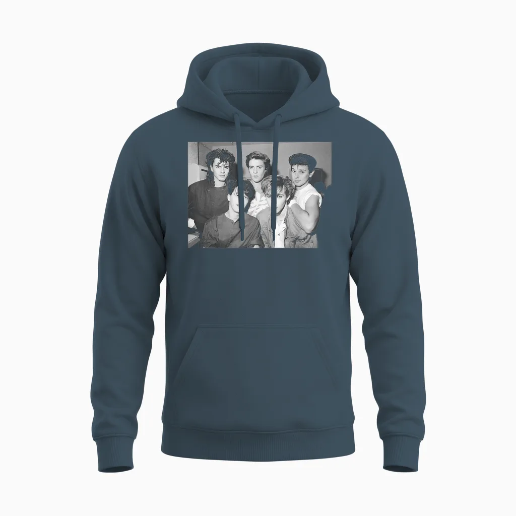 Duran Duran Rio Era Bandfoto 1982 Unisex Hoodie in Dark Heather