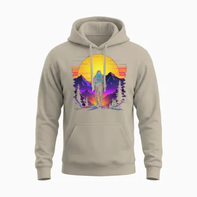Hiking Unisex Hoodie - Sand