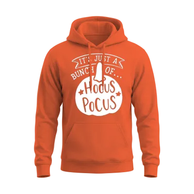 Halloween Pumpkin Funny Saying Unisex Hoodie - Orange