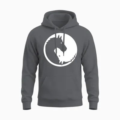 Horse Unisex Hoodie - Charcoal