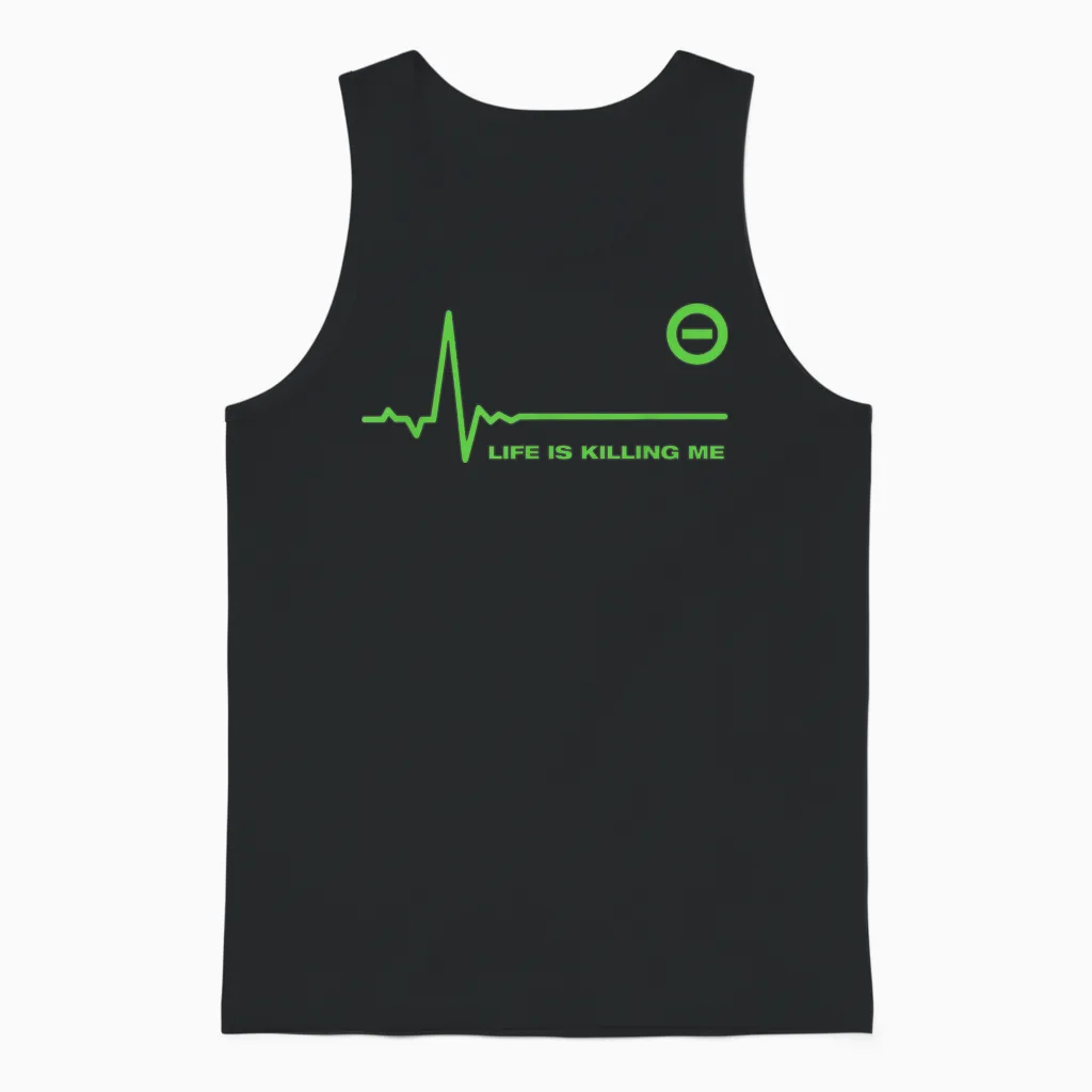 Type O Negative Toxicity Distressed T-Shirt, Black Unisex Tank Top in Black